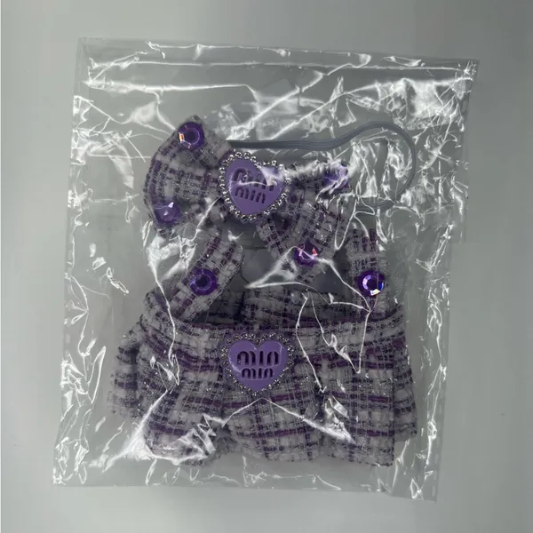 Pop Mart The Monsters Macaron Have a Seat Labubu Designer Clothing Outfit - Image 2