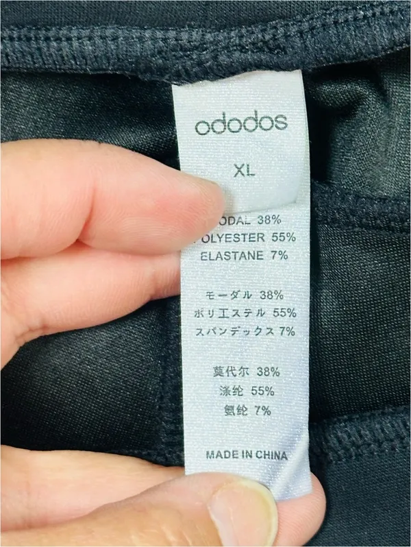 Ododos Women’s Wide Leg High Rise Pants Black Size XL Stretch Pull-On - Image 8