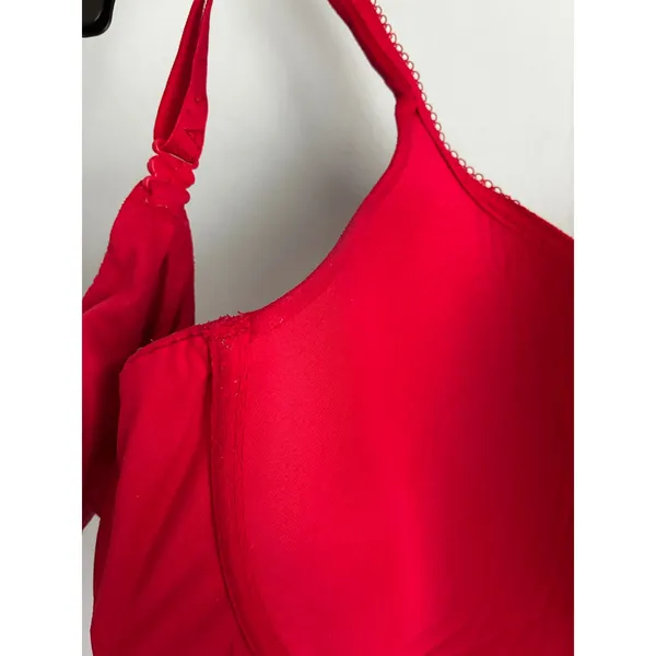 Victoria's Secret Bra Lined Perfect Coverage Body By Victoria Red 38DD - Image 10