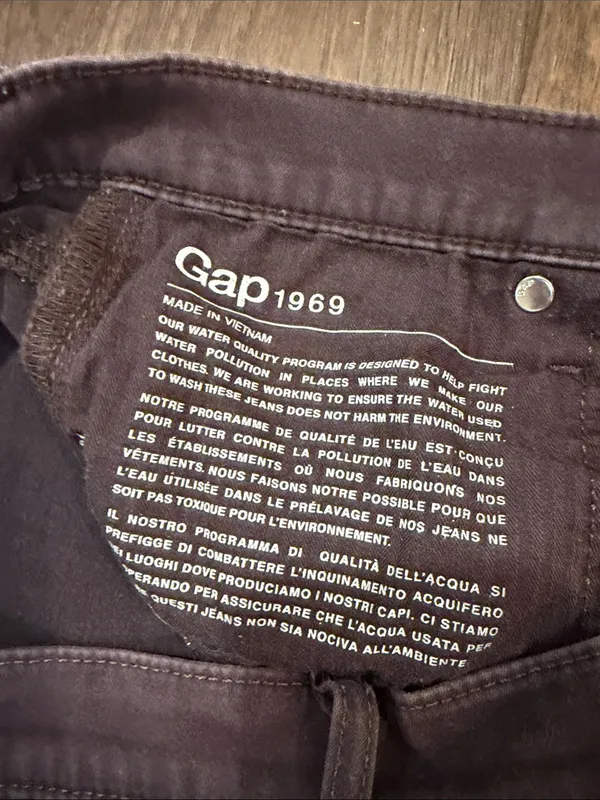 GAP True Rise Skinny Jeans in Plum-Brown Size 31R - C60-046 - Image 4