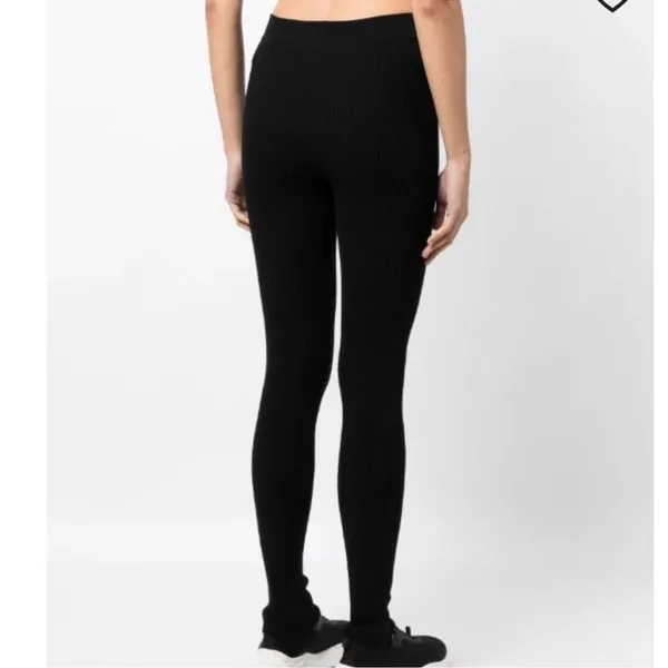 New Fear Of God Essentials Ribbed Legging in Black - Image 3