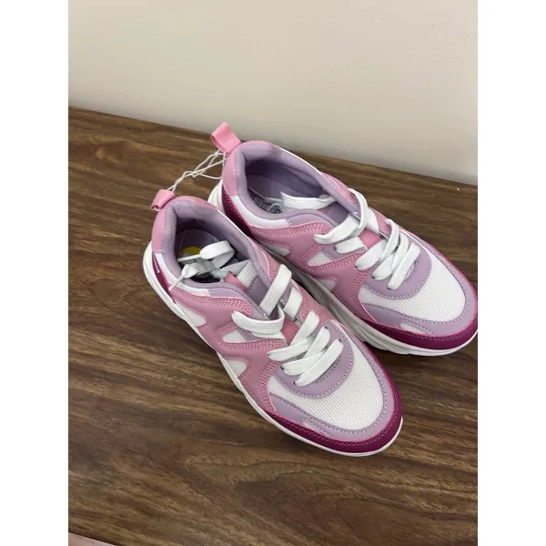 Steve Madden Jerica Pink Purple Chunky Platform Sneakers Womens‎ Size 5 - Image 4