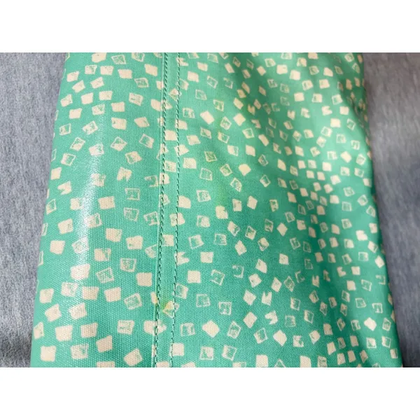 Fossil Crossbody Messenger Bag Green Laptop Coated‎ Laminated - Image 8