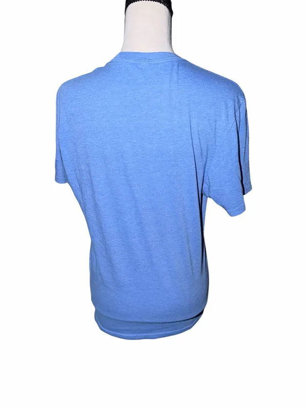 Coyote Ugly Blue Graphic Print Crew Neck Short Sleeve Unisex T-Shirt Tee - Image 3