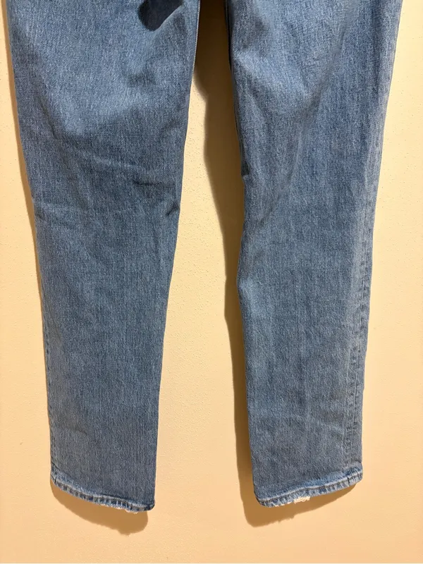 Abercrombie & Fitch The ‘90s Straight Ultra High Rise Jean Crossover Waist 26/2 - Image 7