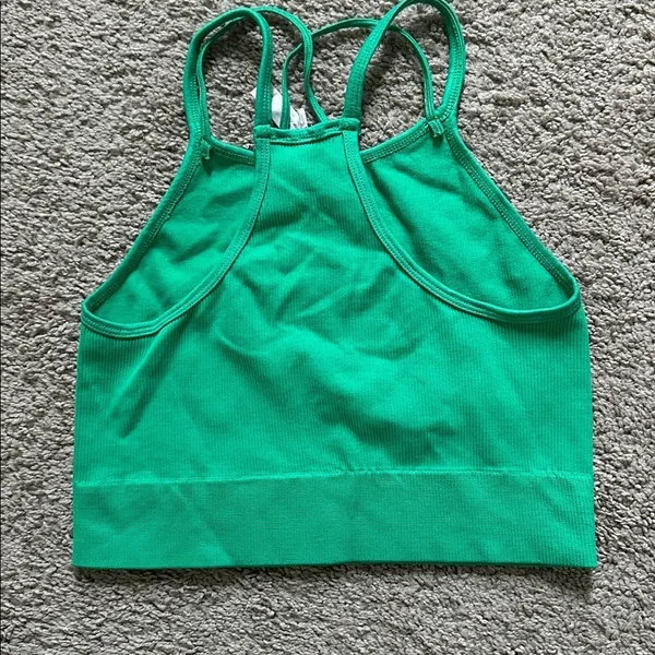 Crop tank green Size M - Image 3