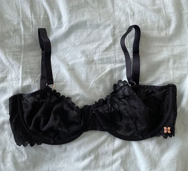 Savage X Fenty Not Sorry Unlined Lace Balconette Bra - Image 4