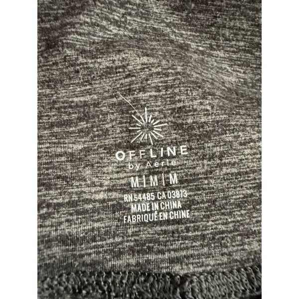 OFFLINE by Aerie green Space Dye High Waisted Jogger Pants‎ Womens Medium - Image 3