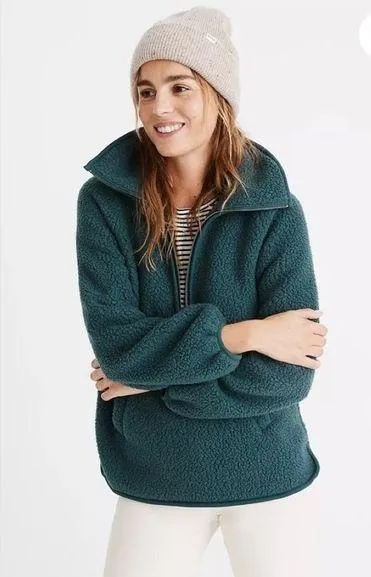 Polartec Fleece Half-Zip Madewell Jacket - Image 2