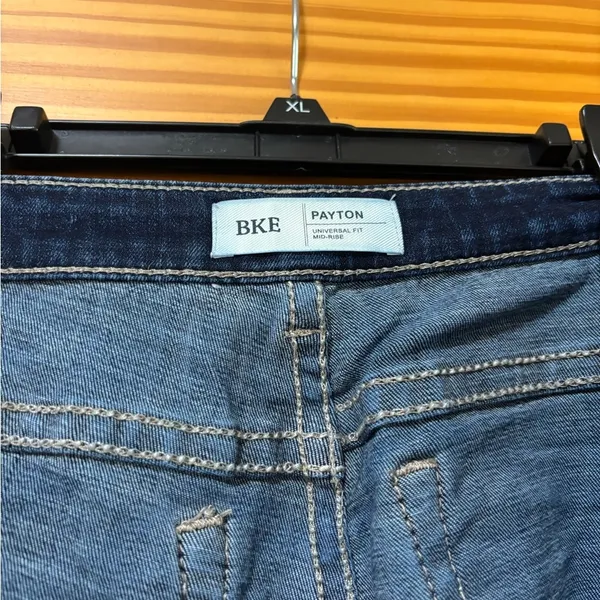 Buckle Dark Wash Denim Jeans - Image 2