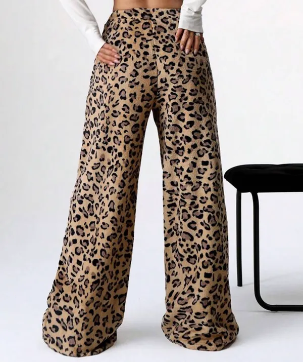 Pajama Pants Brown Size M - Image 2