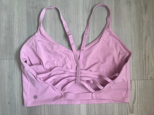 Athleta Sports Bra Pink Size L - Image 2