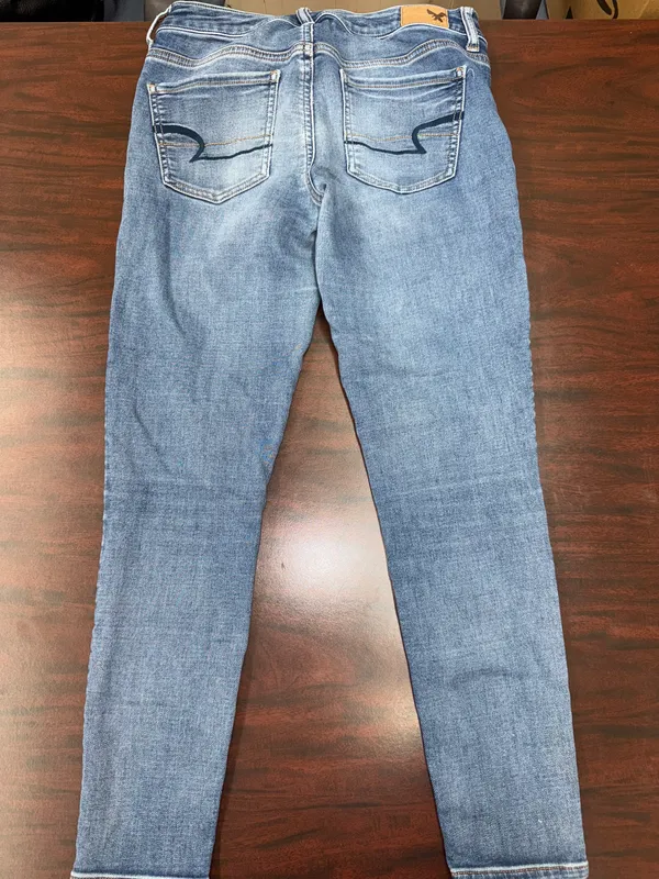 American Eagle Super Stretch Denim Jeggings Size 4 Short - Image 3