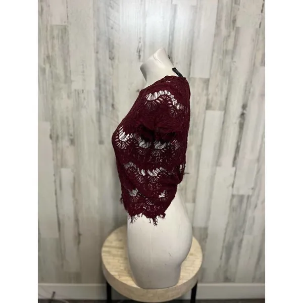 Burgundy top  - Image 2