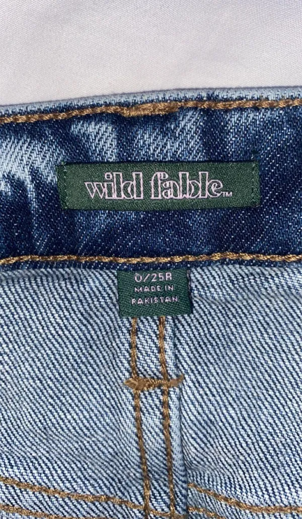 Target High Waisted Jean Shorts - Image 4