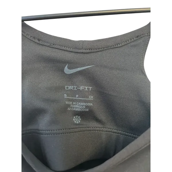Nike Women's Zenvy Dri-FIT Tank Top Size Small Black NWT - Image 8