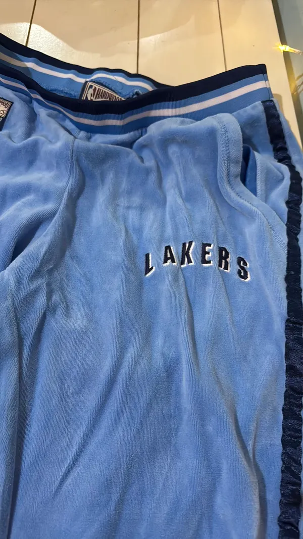 Hardwood Classics MBA Lakers Sweatpants - Image 2