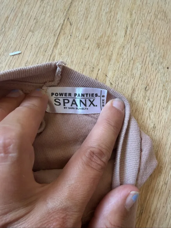 Spanx Power Panties Beige shapewear size b - Image 2