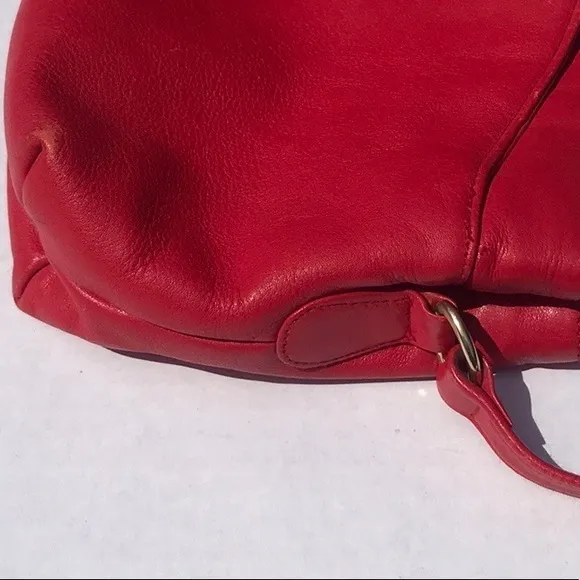 Borelli Genuine Leather Red‎ Bag Red - Image 6