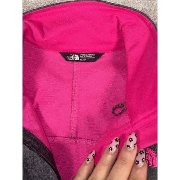 The North Face Calentito 2 Soft Shell Full Zip Jacket Women's Xs Hot Pink - Image 6