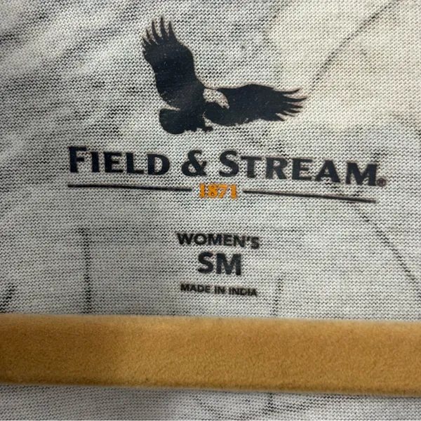 Field & Stream Camouflage Long Sleeve Shirt Sz S - Image 3