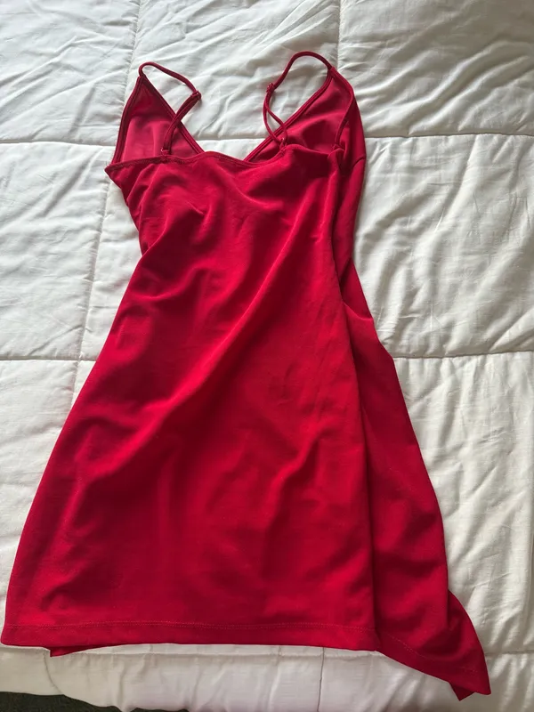 Red H&M Mini Dress  - Image 2