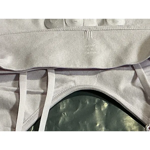 Aerie Seamless Ribbed Bralette Women's M Light Pink Logo Band Strappy NWT - Image 7