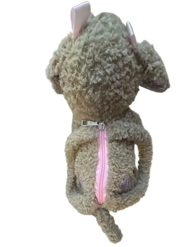 Carried Away by Stepping Stones Puppy Dog Animal Toy with Pink Bows Style Purse - Image 5