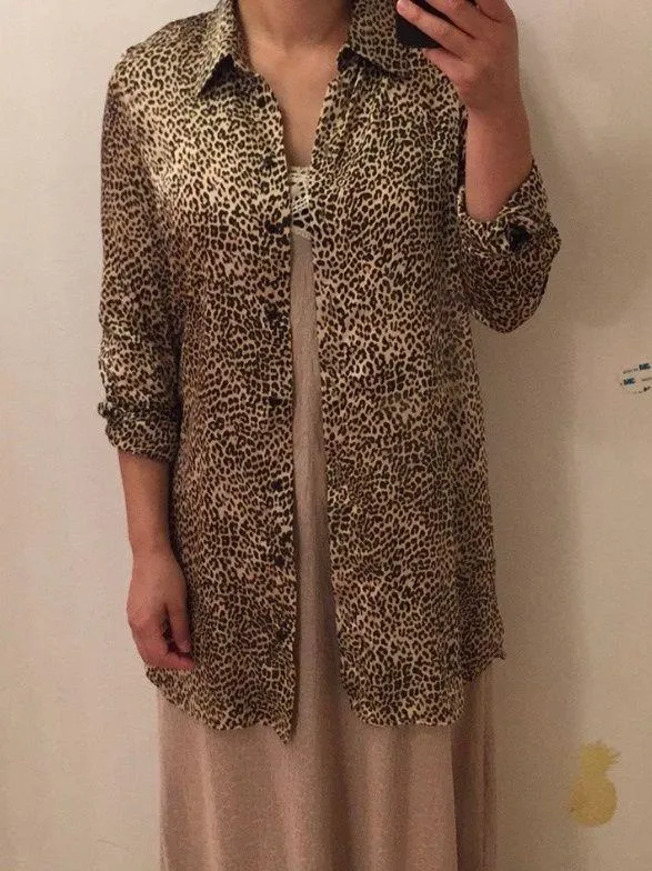 long button up shirt. Xs - Image 5