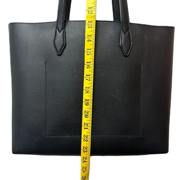 Women’s Black Tote Shoulder‎ Bag Handbag Purse - Image 7