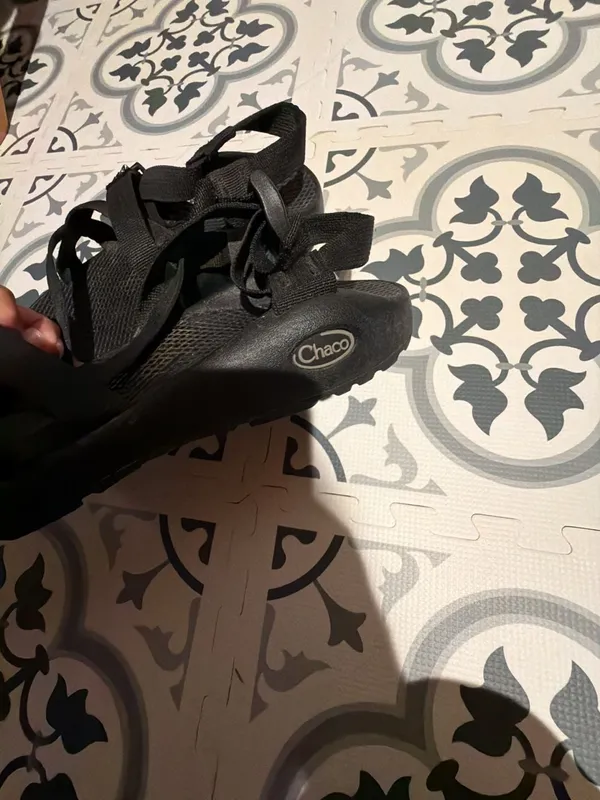 Chaco Z/1 Cloud Sport Sandals Black Solid - Image 3