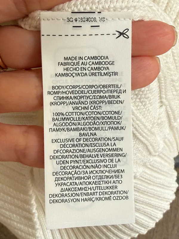 Ralph Lauren off white cable knit sweater Size XS - Image 4