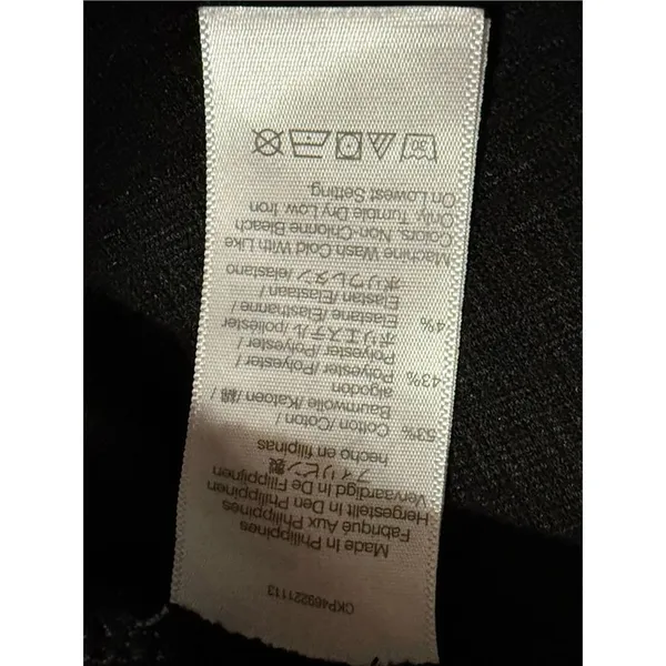 Madewell Cross-Front Flutter-Sleeve Mini Dress in Dark Nightfall Sz M‎ - Image 11