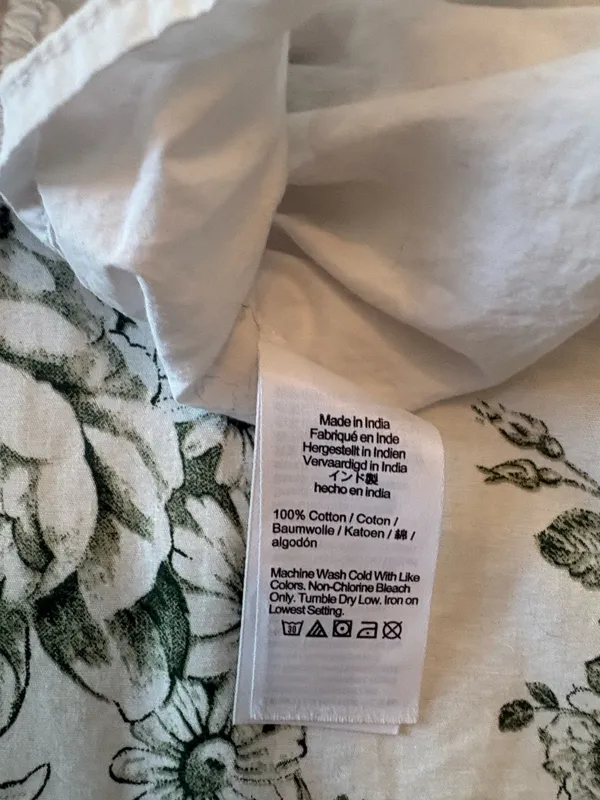 Madewell White Smocked Top - Image 4
