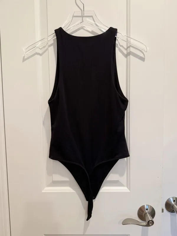 BABATON for ARITZIA Sleeveless Bodysuit Black‎ size Small - Image 3