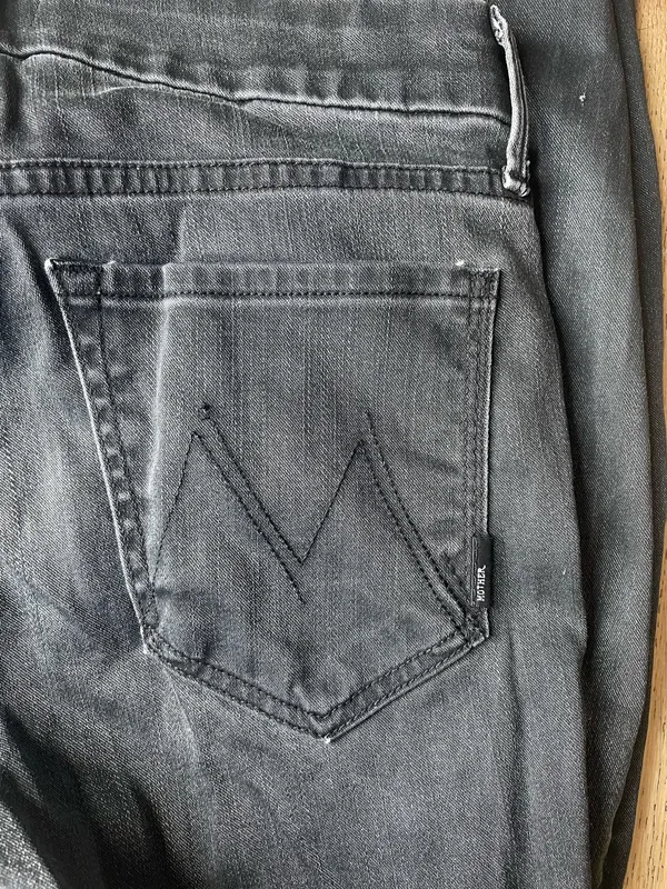 🖤 MOTHER The Looker Skinny Jeans - Lies and Shadows - Size 28 - Image 3