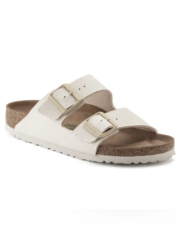 Birkenstock Arizona Vegan Textile Sandals Size 40 EU/10 US - Image 3