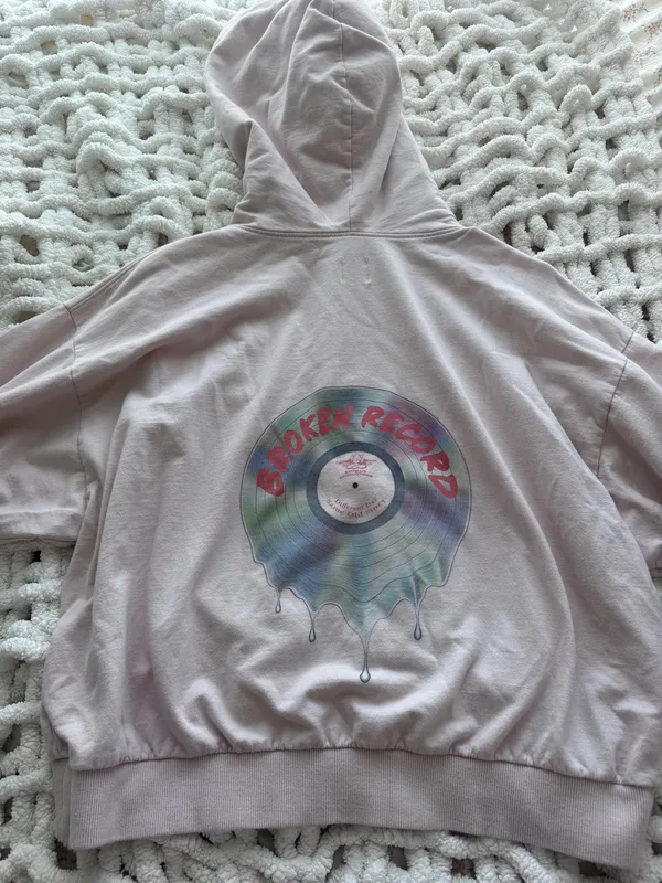 Boys Lie Hoodie Pink - Image 3