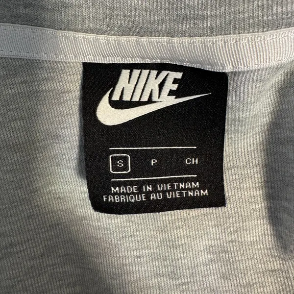 Nike | Tech Fleece Full Zip Hoodie in Grey Size Small Cotton Blend 930757-063 - Image 11