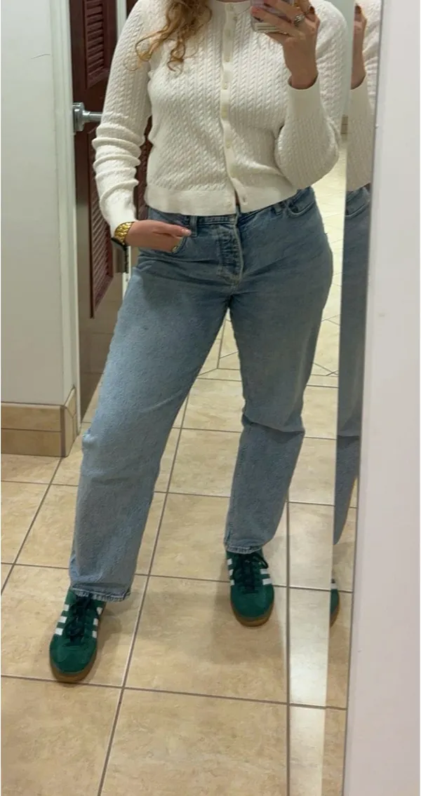 Abercrombie High-Rise Dad Jeans Curve Love - Image 2