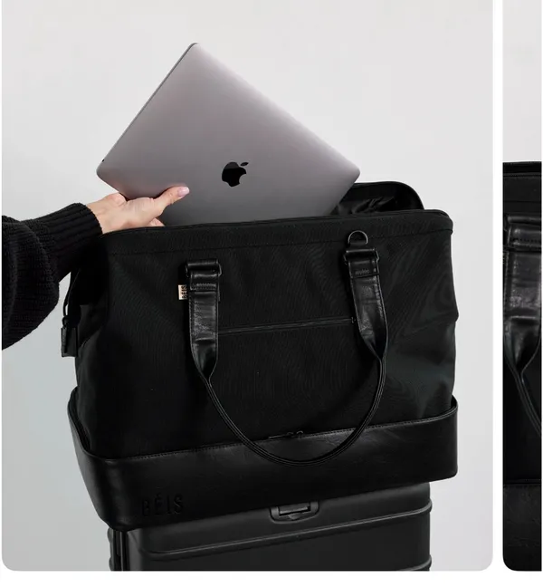 BEIS Weekender Black Bag - Image 5