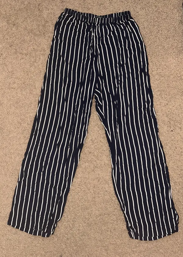 Brandy Melville Frankie Navy Pants - Image 3
