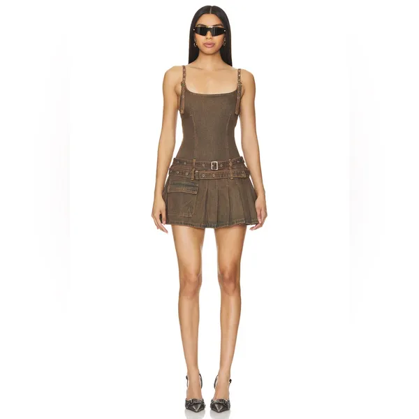 Lioness Biker Mini Dress - Image 6