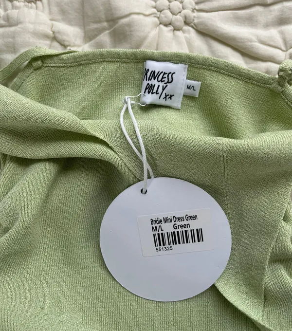 Princess Polly Green Birdie Dress - Image 6
