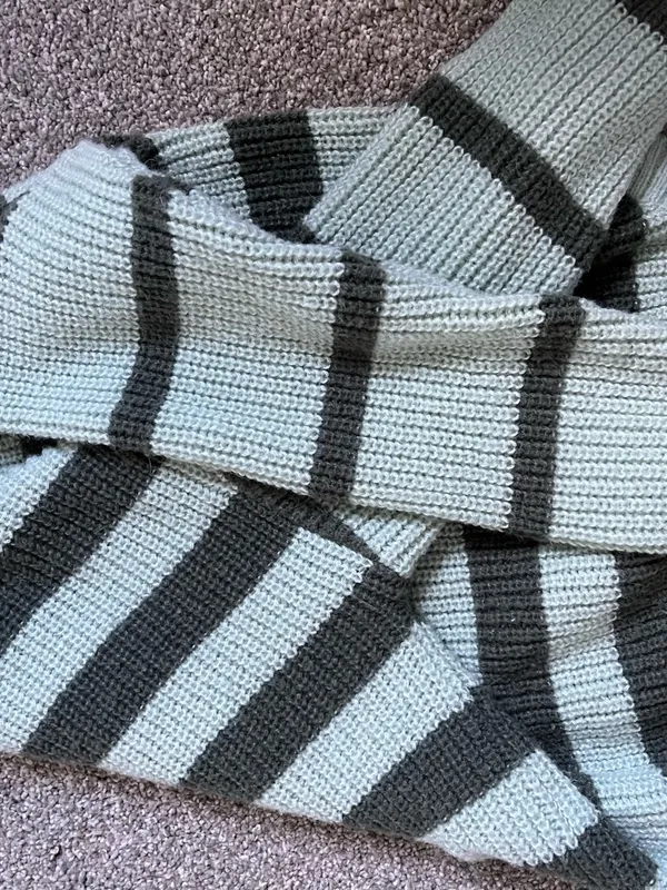 Striped Green Sweater - Image 3