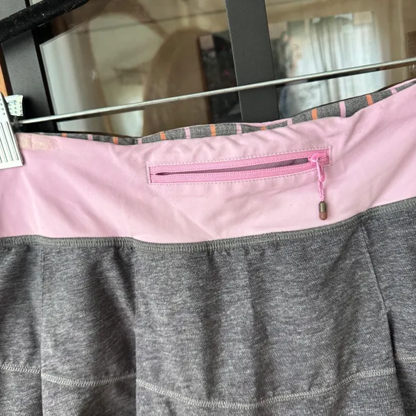 Lululemon Pace Rival Skirt II *4-way Stretch Heathered skort tennis pocket - Image 5