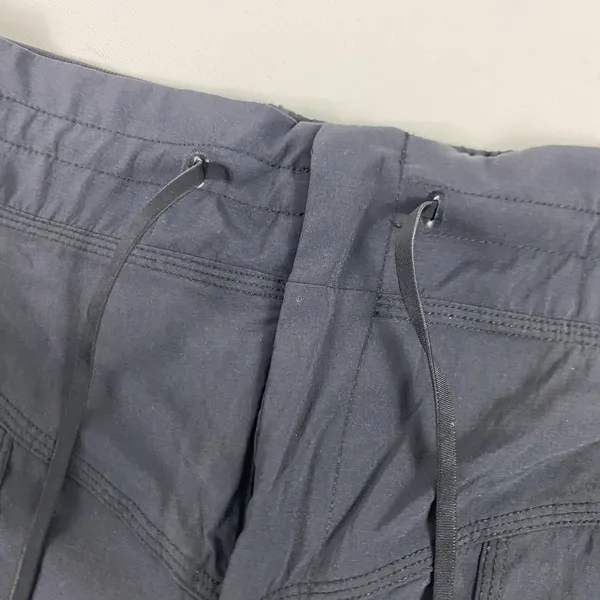 Indyeva Shorts Womens Medium Blue Elastic Waist Drawstring Lined Pockets - Image 5