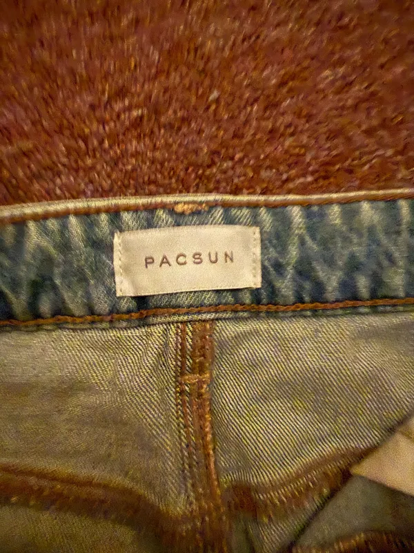 PacSun Skirt Denim Mini 25 Light Blue - Image 2