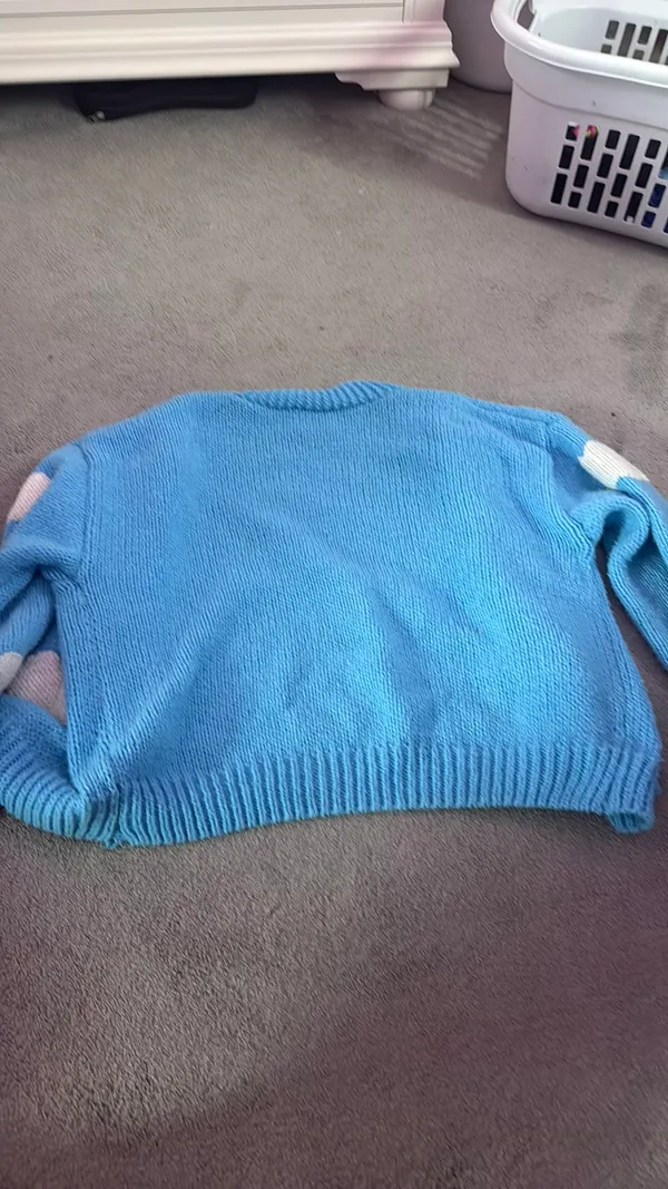 Blue cloud sweater Size M - Image 2