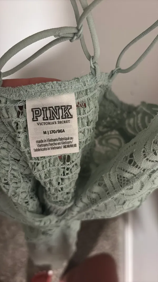 Pink Victoria's Secret Dress Lace - Image 3